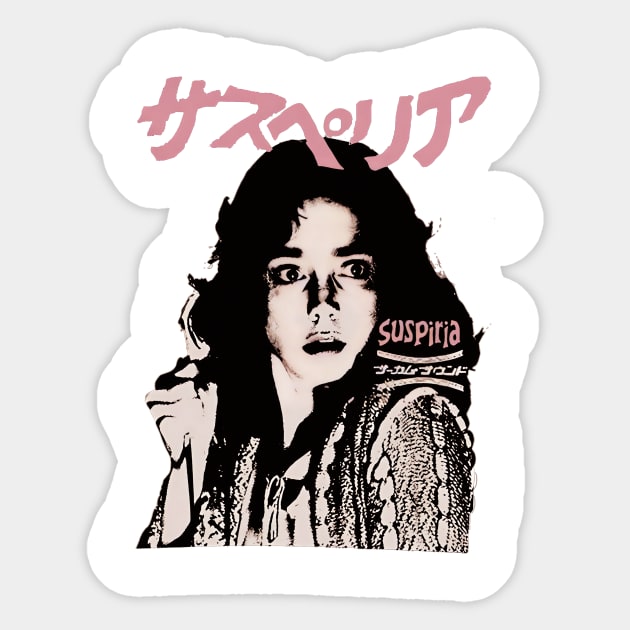 Pink Suspiria Sticker by mother earndt